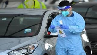 اختبار كورونا من السيارة في سيدني- أرشيفية
