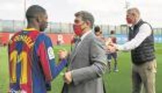 ديمبلي وبرشلونة.. الأموال تهدد رغبة الاستمرار