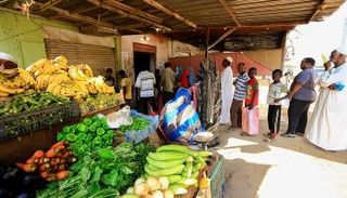 طوابير الخبز فى السودان