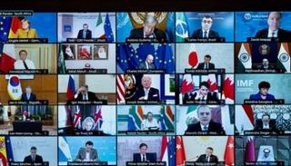 المشاركون في قمة العشرين الافتراضية