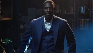 ملصق مسلسل "لوبين" للنجم عمر ساي