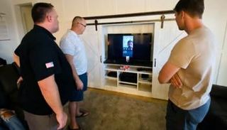 أمان خليلي أثناء حديثه من المنزل الآمن - وول ستريت جورنال