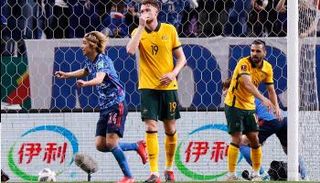 من مباراة اليابان وأستراليا