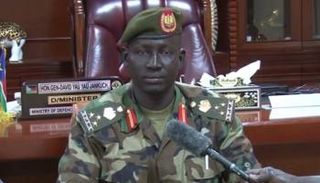 الجنرال لول رواي المتحدث باسم الجيش في جنوب السودان
