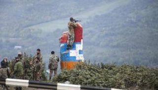 قوات أذرية على الحدود مع إيران - أرشيفية