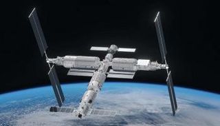 محطة الفضاء الصينية- أرشيفية