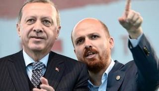 أردوغان ونجله بلال