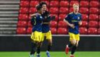 فيديو.. زيدان العراقي يتوهج في مانشستر يونايتد بهدف رائع