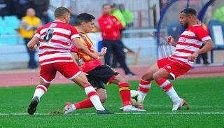 مباراة سابقة من الدوري التونسي