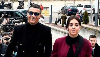 كريستيانو رونالدو مع جورجينا