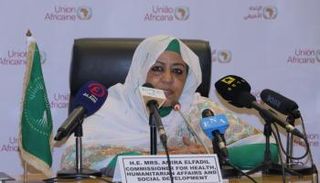 مفوضة الشؤون الإنسانية والتنمية الاجتماعية بالاتحاد الأفريقي
