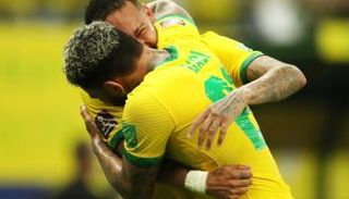 من مباراة البرازيل وأوروجواي