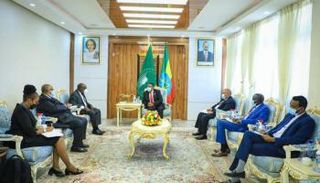 ونائب رئيس الوزراء ووزير الخارجية الإثيوبي