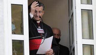 رجل الدين اللبناني بشارة بطرس الراعي- ا ف ب