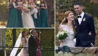 حفل زفاف جينيفر جيتس ونايل نصار