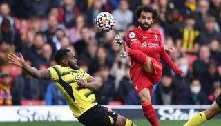 محمد صلاح نجم ليفربول ضد واتفورد