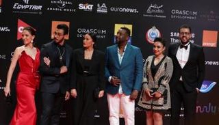 حضور عرض فيلم كباتن الزعتري في الجونة