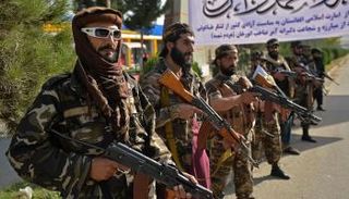 عناصر من طالبان في العاصمة كابول - أ.ف.ب