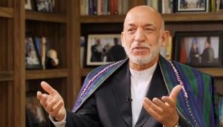 الرئيس الأفغاني السابق حامد كرزاي 