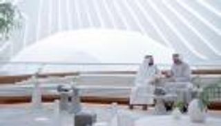 محمد بن راشد خلال لقاء محمد بن زايد: لقاءات إكسبو هي لقاءات المستقبل