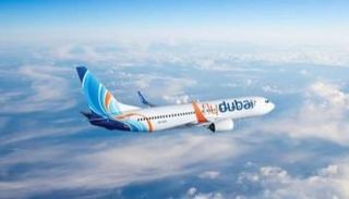 طائرة تابعة لشركة فلاي دبي