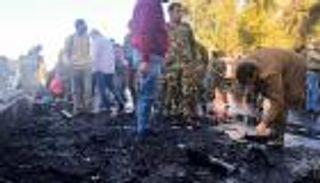 أول صور تفجير دمشق المزدوج في "حافلة المبيت"