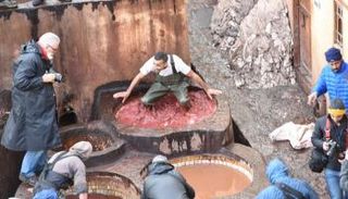 أقدم مدبغة في العالم في فاس بالمغرب - رويترز