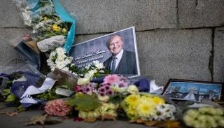 جانب من تأبين النائب البريطاني القتيل السير ديفيد أميس- رويترز