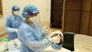 فحص كورونا في الإمارات