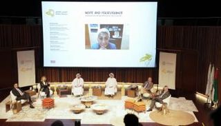 جانب من ندوة علماء الفضاء في إكسبو 2020 دبي