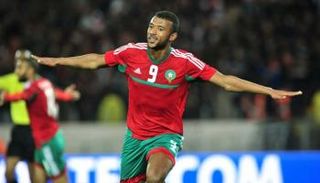 أيوب الكعبي مهاجم منتخب المغرب