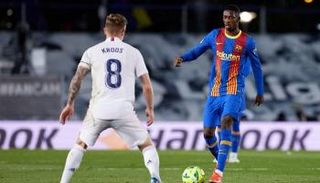 برشلونة ضد ريال مدريد من مواجهة سابقة