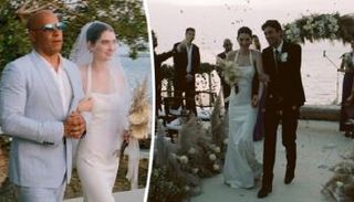 جانب من حفل زفاف ابنة بول ووكر بحضور فين ديزل