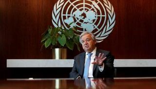 الأمين العام للأمم المتحدة أنطونيو غوتيريش