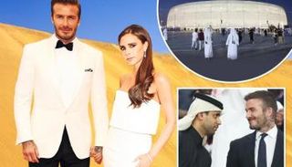 فيكتوريا وديفيد بيكهام من صن البريطانية