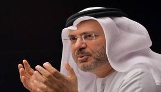 الدكتور أنور بن محمد قرقاش المستشار الدبلوماسي لرئيس دولة الإمارات