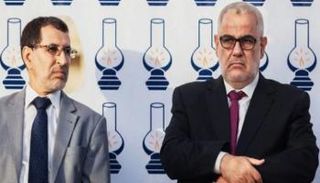 سعد الدين العثماني وعبد الإله بن كيران خلال لقاء سابق