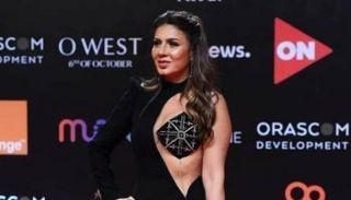 نجلاء بدر في افتتاح مهرجان الجونة السينمائي