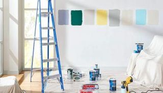 ألوان دهانات الشقق 2021