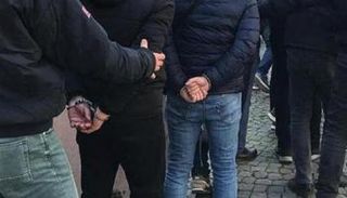 خلال عملية الاعتقال