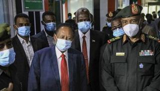 البرهان وحمدوك- أرشيفية