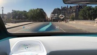 شاشة  Head-up  مستقبلية في سيارات فولكسفاجن 