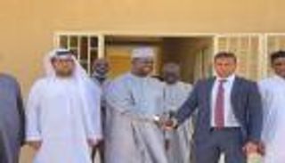 تدشين مجمع الشيخ زايد التعليمي في أنجامينا