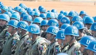 عناصر من قوات حفظ سلام أممية (أرشيفية)