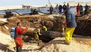 خط نفط ليبيا واصل إلى الميناء أصلح سابقاً-أرشيفية 