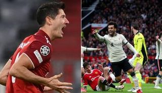 محمد صلاح وروبرت ليفاندوفسكي