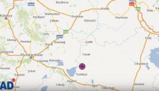 النقطة التي ضربها الزلزال 