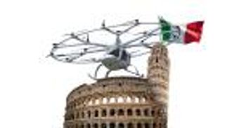 مطار روما يضرب 3 عصافير بحجر "التاكسي الطائر".. الحلم يصبح حقيقة