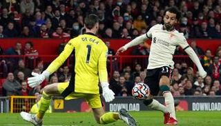 محمد صلاح ضد مانشستر يونايتد