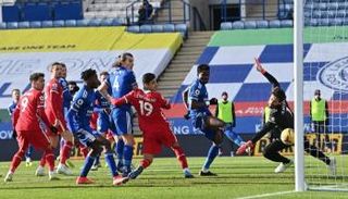 مباراة سابقة بين ليفربول وليستر سيتي